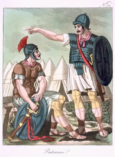 Prätorianergarde, Illustration aus 